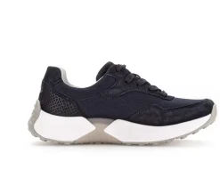 Lage sneaker blauw