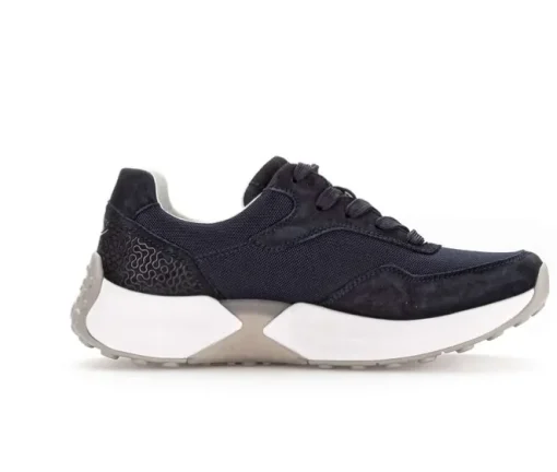 Lage sneaker blauw