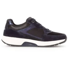 Lage sneaker blauw