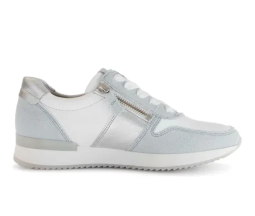 Lage sneaker blauw