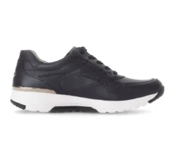 Lage sneaker blauw