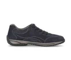 Lage sneaker blauw