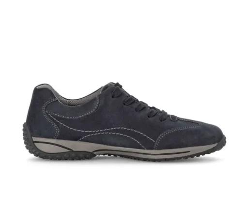 Lage sneaker blauw