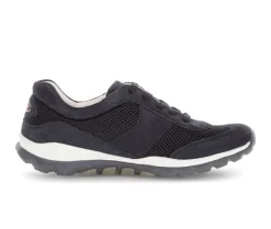 Lage sneaker blauw
