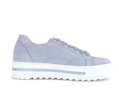 Lage sneaker blauw