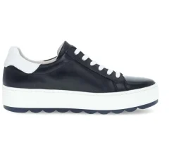 Lage sneaker blauw