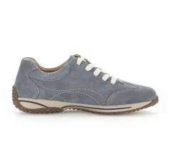 Lage sneaker blauw