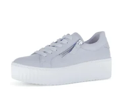 Lage sneaker blauw