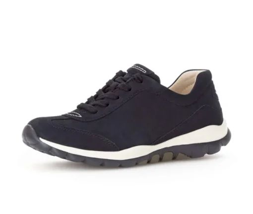 Lage sneaker blauw