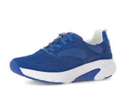 Lage sneaker blauw