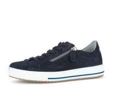 Lage sneaker blauw