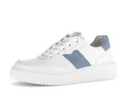 Lage sneaker blauw