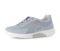 Lage sneaker blauw