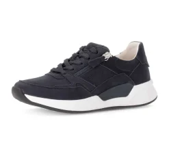 Lage sneaker blauw