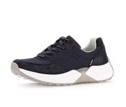 Lage sneaker blauw