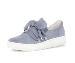 Lage sneaker blauw