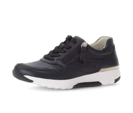 Lage sneaker blauw