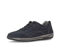 Lage sneaker blauw