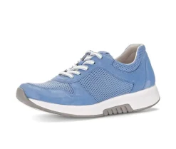 Lage sneaker blauw