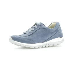 Lage sneaker blauw