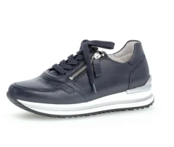 Lage sneaker blauw