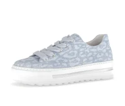 Lage sneaker blauw