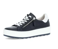 Lage sneaker blauw