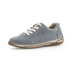 Lage sneaker blauw