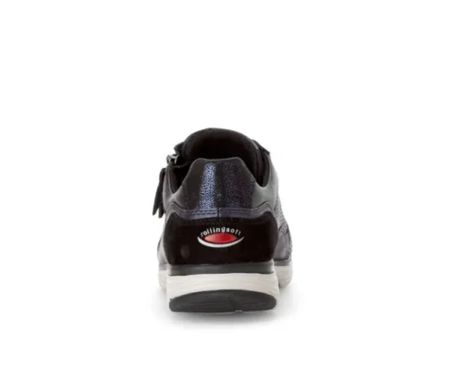Lage sneaker blauw