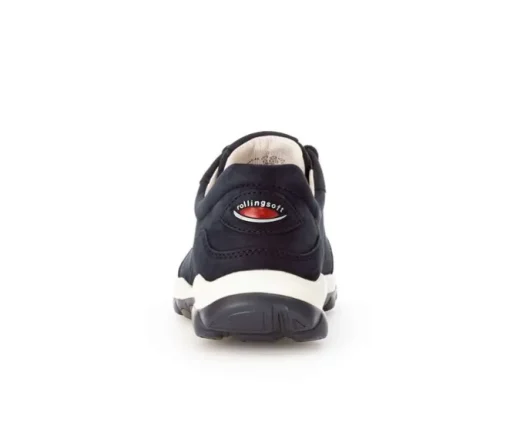 Lage sneaker blauw