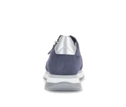 Lage sneaker blauw