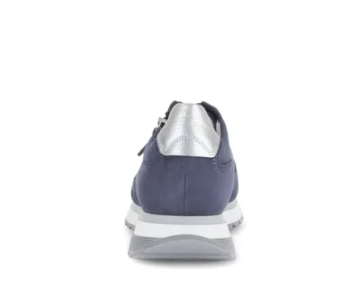Lage sneaker blauw