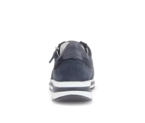 Lage sneaker blauw