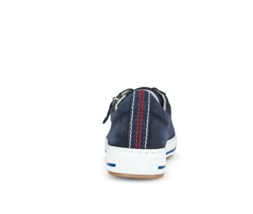 Lage sneaker blauw