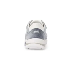 Lage sneaker blauw