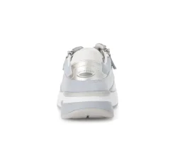 Lage sneaker blauw