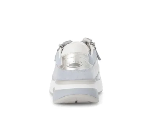 Lage sneaker blauw