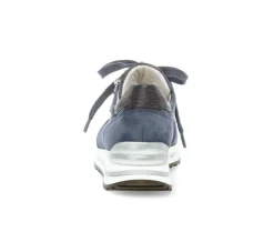 Lage sneaker blauw