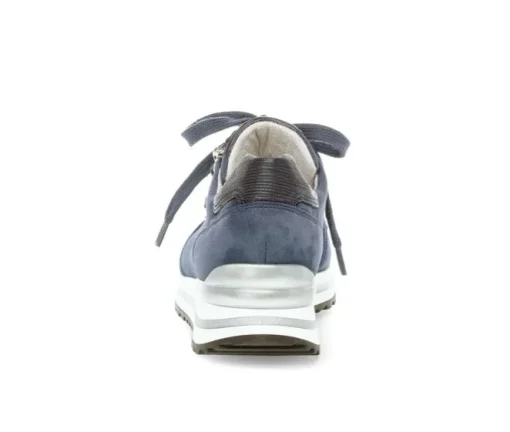 Lage sneaker blauw
