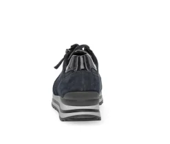 Lage sneaker blauw