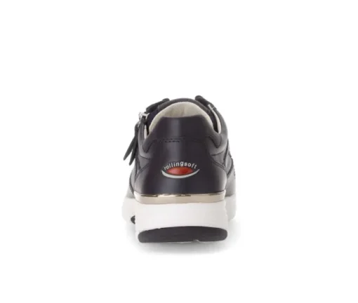 Lage sneaker blauw