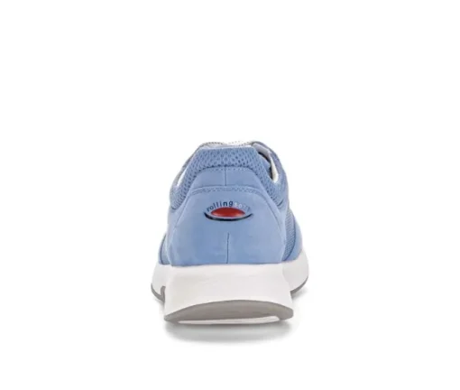 Lage sneaker blauw