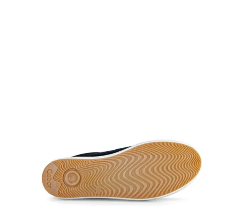 Lage sneaker blauw