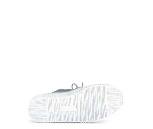 Lage sneaker blauw