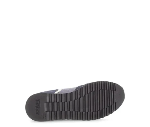 Lage sneaker blauw