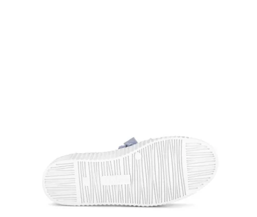 Lage sneaker blauw