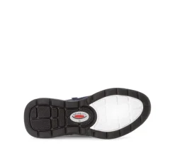 Lage sneaker blauw