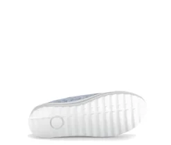 Lage sneaker blauw