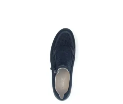 Lage sneaker blauw