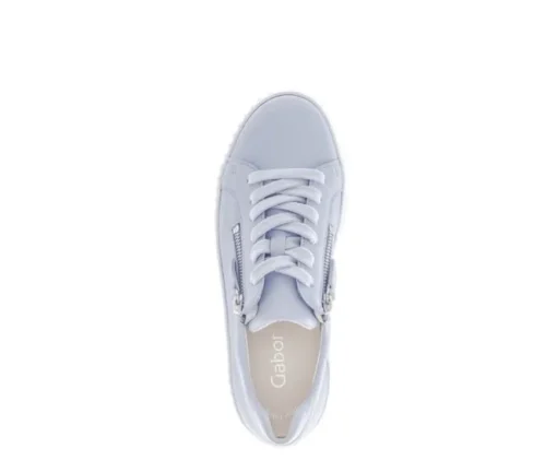 Lage sneaker blauw